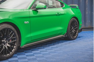 Side Skirts Diffusers + Flaps Ford Mustang GT Mk6 Facelift