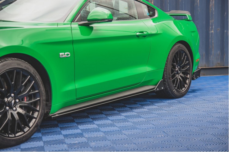 Side Skirts Diffusers + Flaps Ford Mustang GT Mk6 Facelift