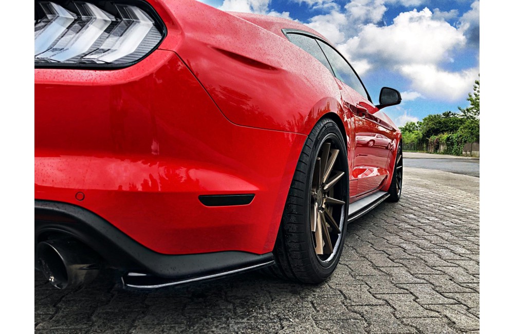 Rear Side Splitters Ford Mustang Mk. 6 Facelift
