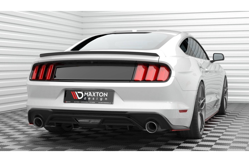 Rear Side Splitters V.2 Ford Mustang GT Mk6 Facelift