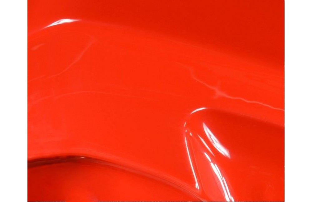Side Skirts Diffusers V.2 Ford Mustang Mk6 Facelift - RED Side Skirts Diffusers V.2 Ford Mustang Mk6 Facelift - RED