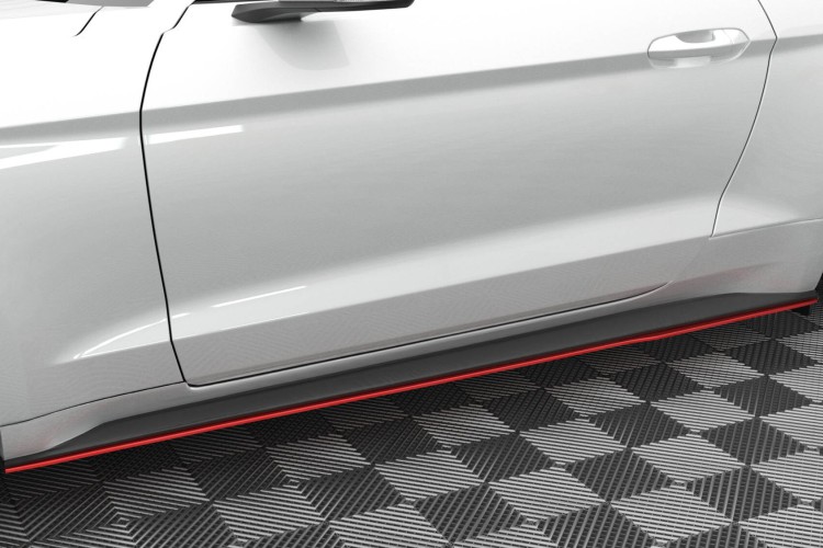 Side Skirts Diffusers V.2 Ford Mustang Mk6 Facelift