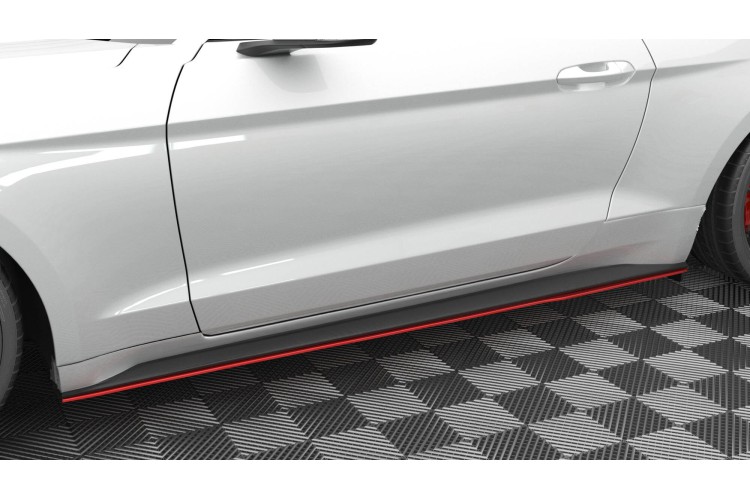 Side Skirts Diffusers V.2 Ford Mustang Mk6 Facelift