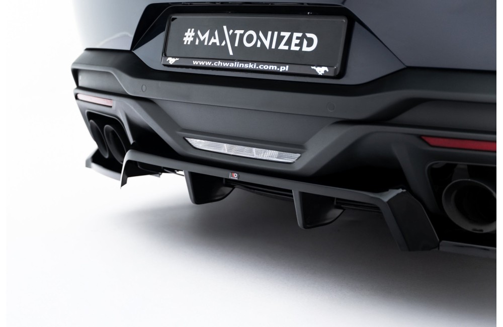 Rear Splitter (with vertical bars) Ford Mustang Dark Horse Mk7