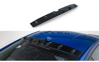 The extension of the rear window Ford Mustang GT Mk7