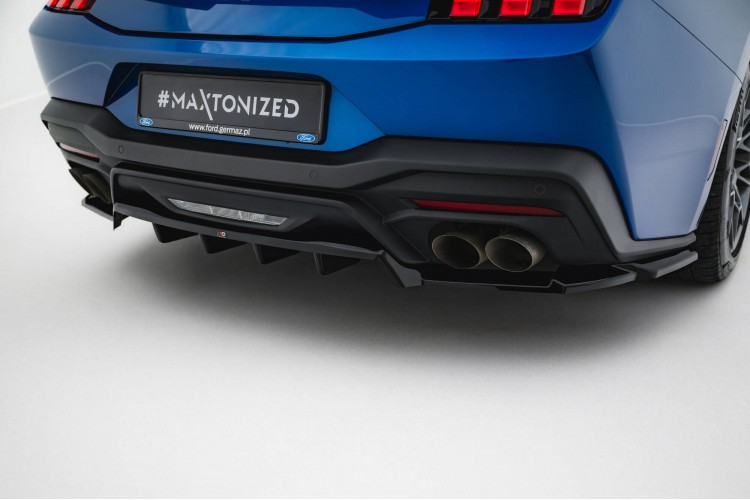 Rear Splitter (με κατακόρυφες ράβδους) Ford Mustang GT Mk7