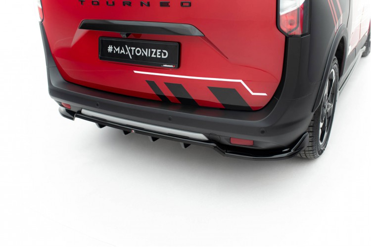 Οπίσθιος Splitter (με κατακόρυφες ράβδους) Ford Tourneo Courier Mk2