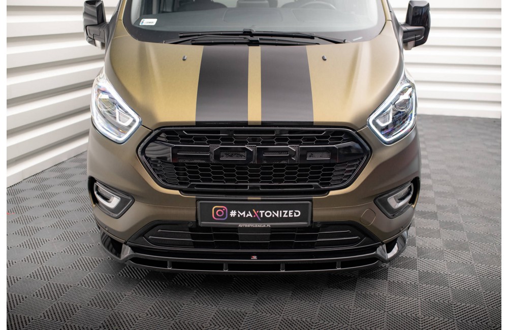 Front Splitter V.2 Ford Transit Custom Mk1 Facelift / Tourneo Custom Mk1 Facelift