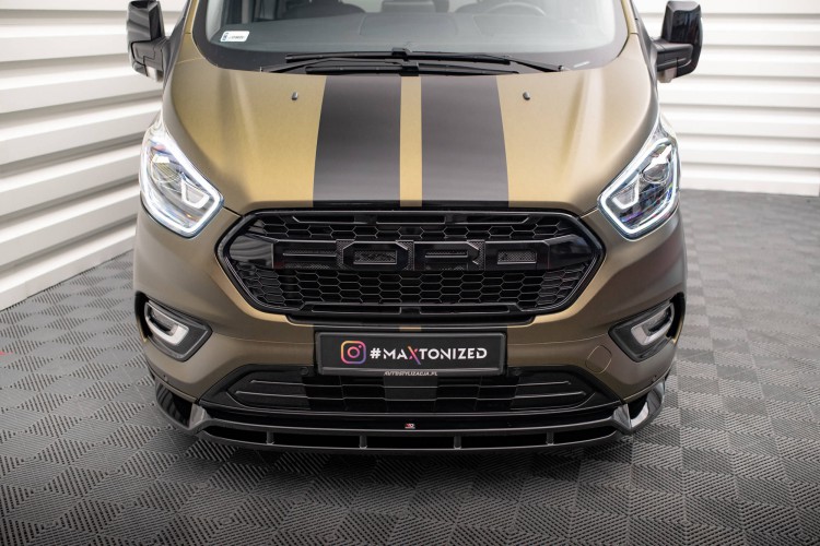 Μπροστινός Splitter V.2 Ford Transit Custom Mk1 Facelift / Tourneo Custom Mk1 Facelift