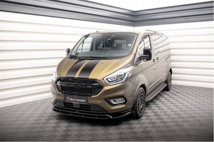 Μπροστινός Splitter V.2 Ford Transit Custom Mk1 Facelift / Tourneo Custom Mk1 Facelift