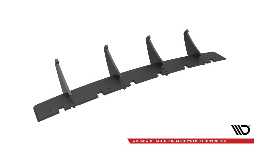 Street Pro Rear Diffuser Ford Edge Mk2 - Black