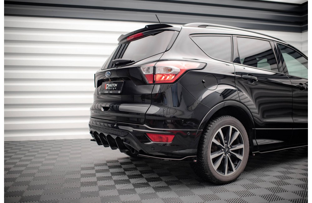 Street Pro Rear Diffuser Ford Escape ST-Line Mk3 - Black