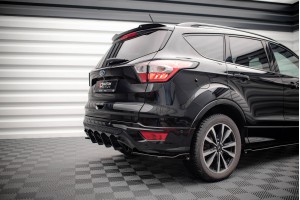 Street Pro Rear Diffuser Ford Escape ST-Line Mk3 - Black
