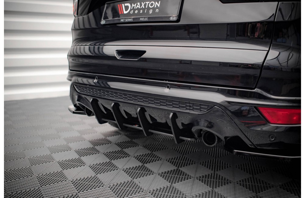 Street Pro Rear Diffuser Ford Escape ST-Line Mk3 - Black