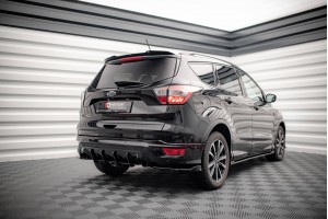 Street Pro Rear Diffuser Ford Escape ST-Line Mk3 - Black