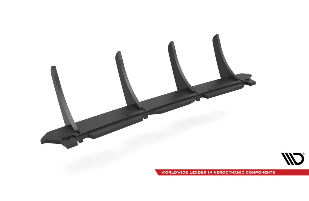 Street Pro Rear Diffuser Ford Escape ST-Line Mk3 - Black