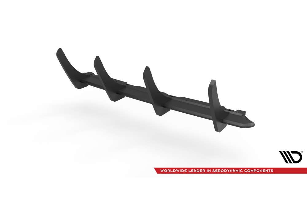 Street Pro Rear Diffuser Ford Escape ST-Line Mk3 - Black