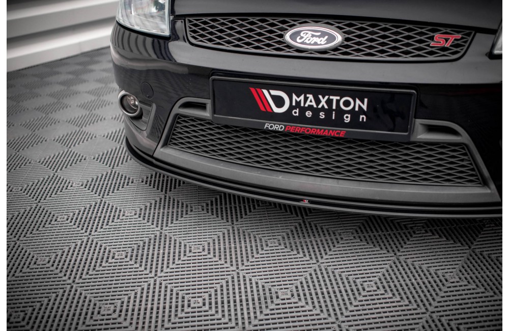 Street Pro Front Splitter Ford Fiesta ST Mk6 - Black