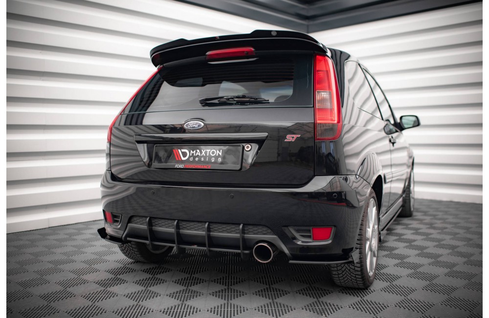 Street Pro Rear Diffuser Ford Fiesta ST Mk6 - Black