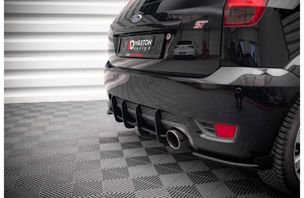 Street Pro Rear Diffuser Ford Fiesta ST Mk6 - Black