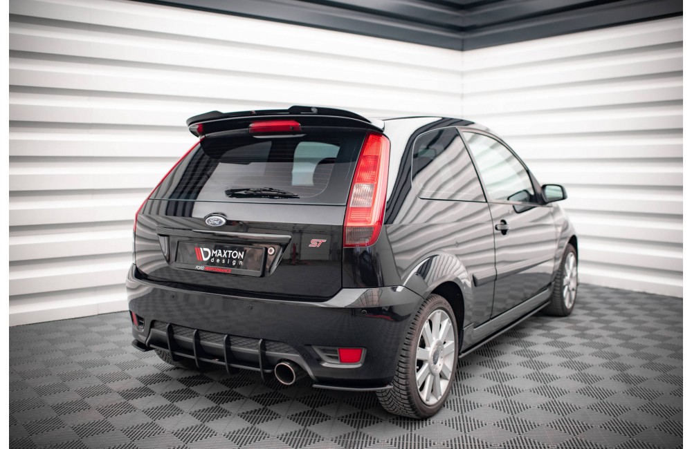 Street Pro Rear Side Splitters Ford Fiesta ST Mk6 - Black