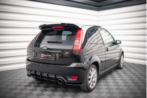 Street Pro Rear Side Splitters Ford Fiesta ST Mk6 - Black