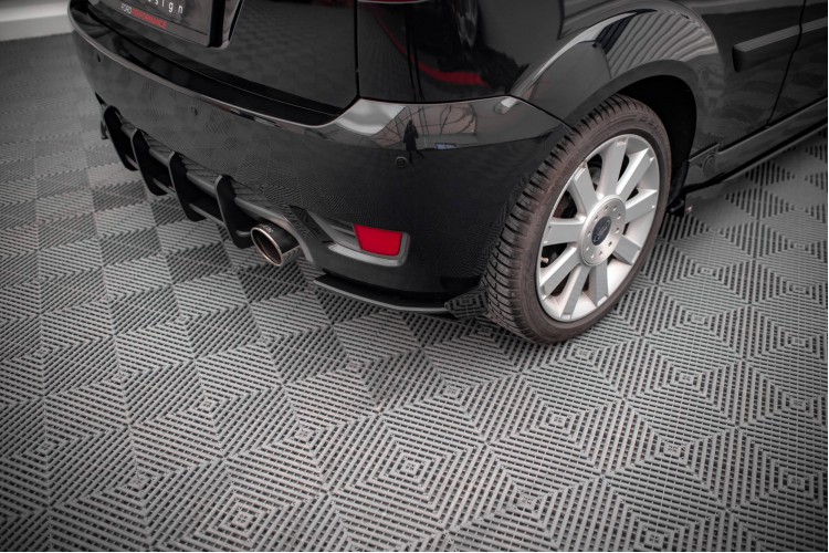 Street Pro Πίσω Πλευρικοί Splitters + Flaps Ford Fiesta ST Mk6