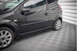 Street Pro Side Skirts Diffusers + Flaps Ford Fiesta ST Mk6 - Black + Gloss Flaps Street Pro Side Skirts Diffusers + Flaps Ford Fiesta ST Mk6 - Black + Gloss Flaps