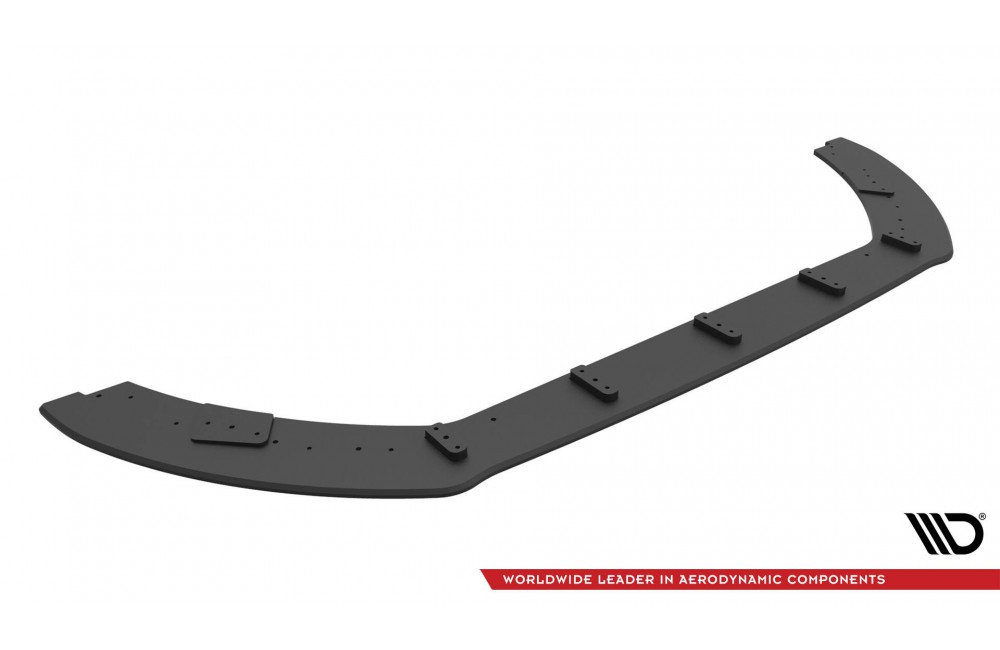 Street Pro Front Splitter Ford Fiesta ST Mk8 Facelift - Black