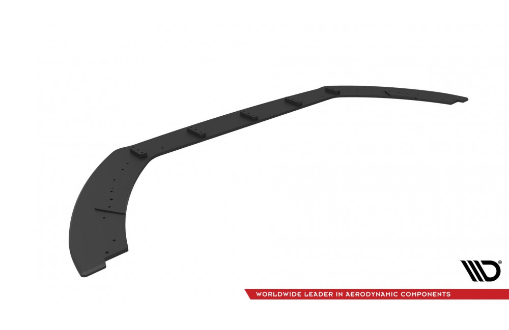 Street Pro Front Splitter Ford Fiesta ST Mk8 Facelift - Black