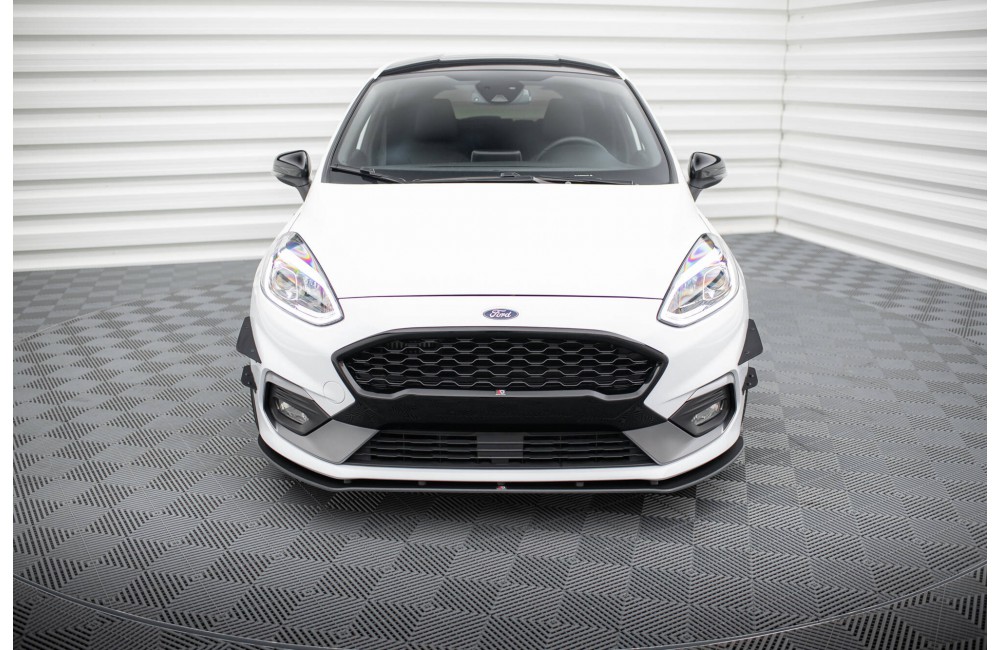 Street Pro Front Splitter Ford Fiesta Mk8 ST / ST-Line - Black