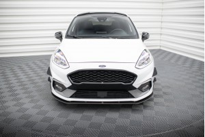 Street Pro Front Splitter Ford Fiesta Mk8 ST / ST-Line - Black