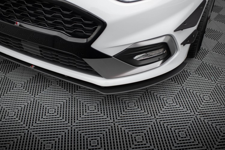 Street Pro Front Splitter Ford Fiesta Mk8 ST \/ ST-Line