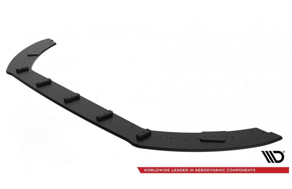 Street Pro Front Splitter Ford Fiesta Mk8 ST / ST-Line - Black