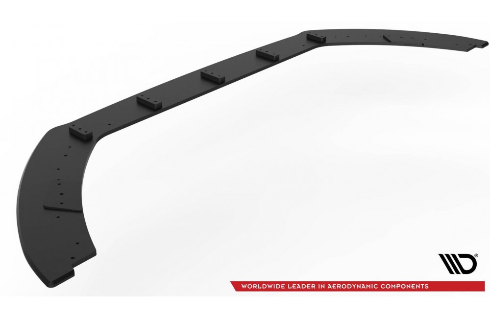 Street Pro Front Splitter Ford Fiesta Mk8 ST / ST-Line - Black