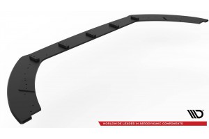 Street Pro Front Splitter Ford Fiesta Mk8 ST / ST-Line - Black