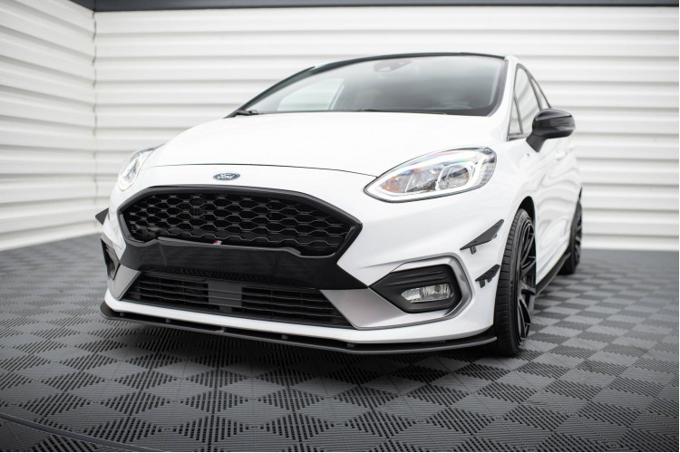 Street Pro Front Splitter Ford Fiesta Mk8 ST \/ ST-Line