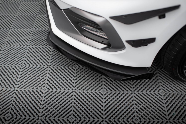 Street Pro Front Splitter + Flaps Ford Fiesta Mk8 ST \/ ST-Line
