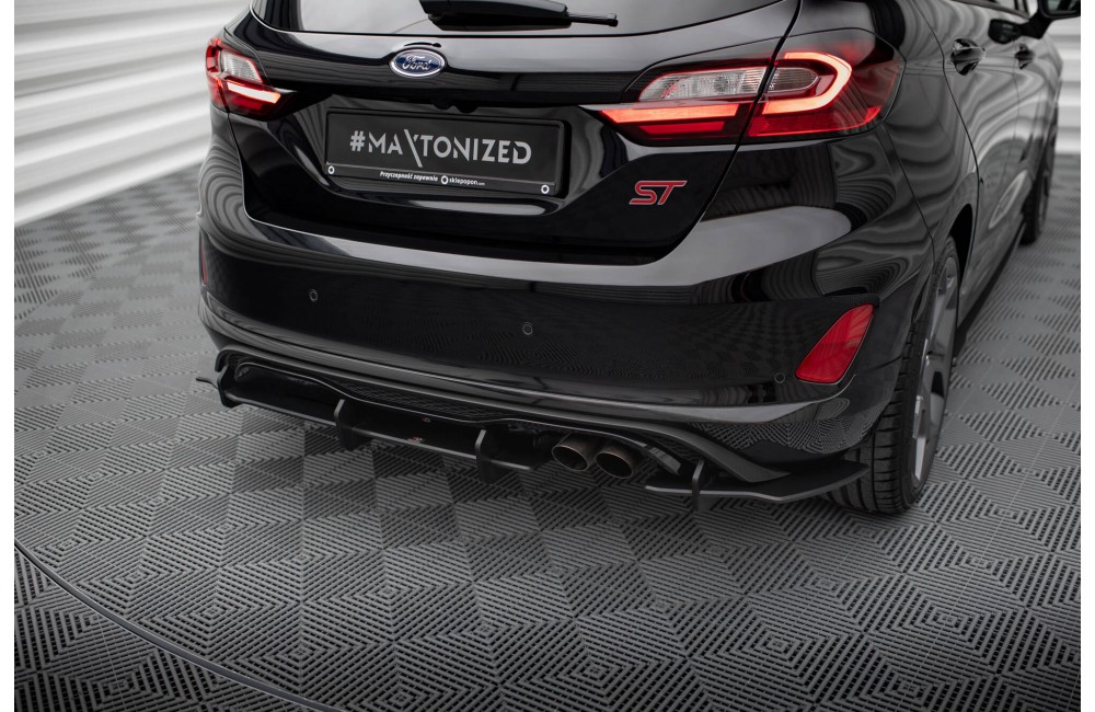 Street Pro Rear Valance Ford Fiesta Mk8 ST - Black Street Pro Rear Valance Ford Fiesta Mk8 ST - Black