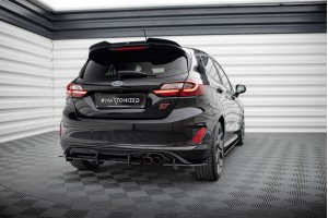 Street Pro Rear Valance Ford Fiesta Mk8 ST - Black Street Pro Rear Valance Ford Fiesta Mk8 ST - Black