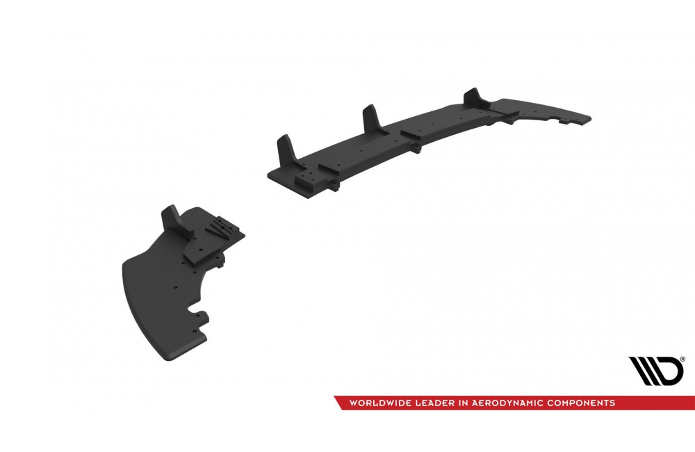 Street Pro Rear Valance Ford Fiesta Mk8 ST - Black Street Pro Rear Valance Ford Fiesta Mk8 ST - Black