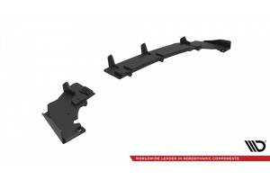 Street Pro Rear Valance + Flaps Ford Fiesta Mk8 ST - Black + Gloss Flaps Street Pro Rear Valance + Flaps Ford Fiesta Mk8 ST - Black + Gloss Flaps