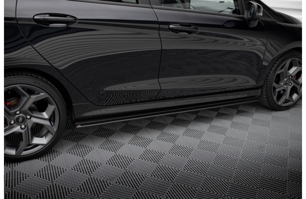 Street Pro Side Skirts Diffusers Ford Fiesta ST / ST-Line Mk8 - Black Street Pro Side Skirts Diffusers Ford Fiesta ST / ST-Line Mk8 - Black
