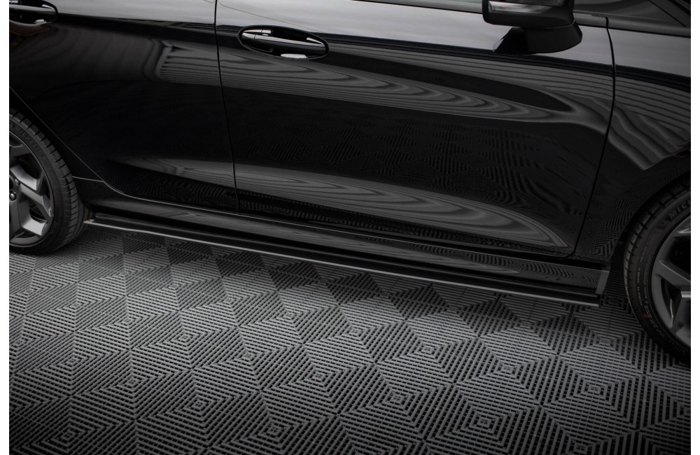 Street Pro Side Skirts Diffusers Ford Fiesta ST / ST-Line Mk8 - Black Street Pro Side Skirts Diffusers Ford Fiesta ST / ST-Line Mk8 - Black