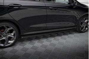 Street Pro Side Skirts Diffusers Ford Fiesta ST / ST-Line Mk8 - Black Street Pro Side Skirts Diffusers Ford Fiesta ST / ST-Line Mk8 - Black