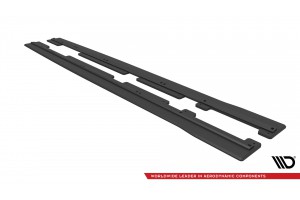Street Pro Side Skirts Diffusers Ford Fiesta ST / ST-Line Mk8 - Black Street Pro Side Skirts Diffusers Ford Fiesta ST / ST-Line Mk8 - Black