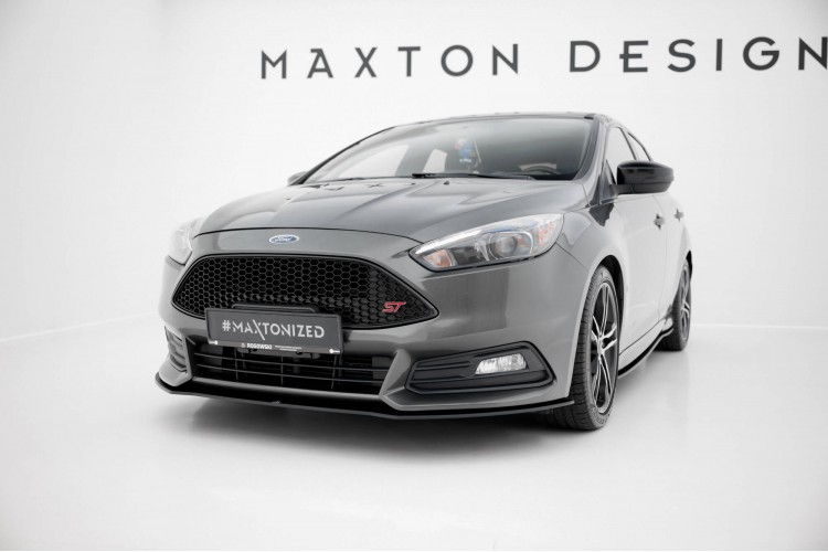 Street Pro Μπροστινός Splitter Ford Focus ST Mk3 Facelift