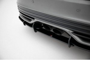 Street Pro Rear Diffuser Ford Focus ST Mk3 Facelift - Black