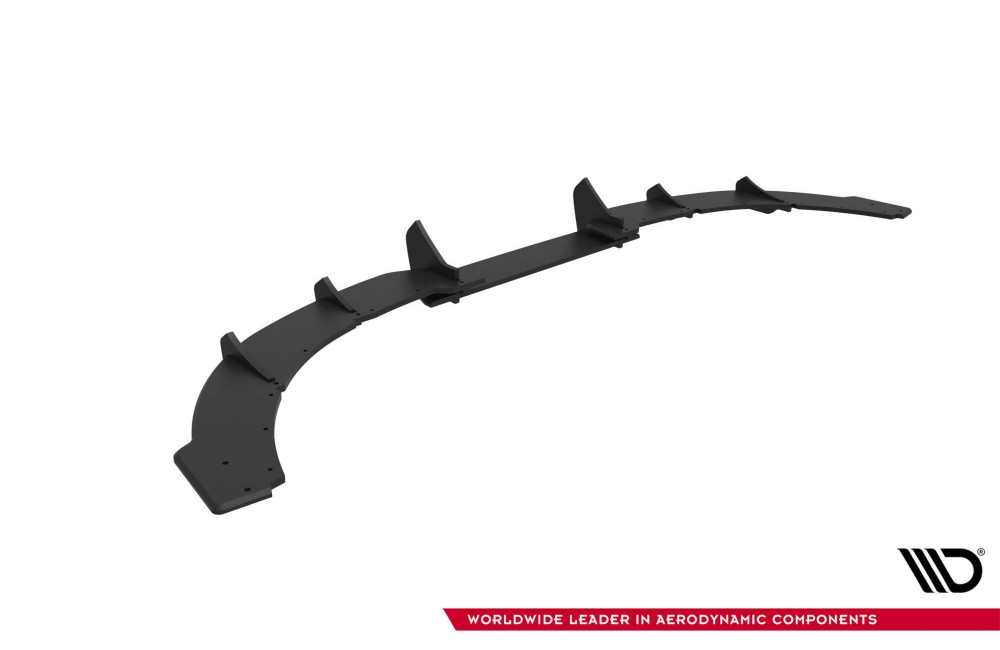 Street Pro Rear Diffuser Ford Focus ST Mk3 Facelift - Black