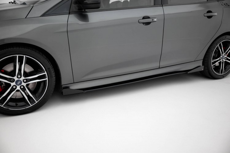 Street Pro Πλευρικοί Σκίρτ Diffusers + Flaps Ford Focus ST Mk3 Facelift